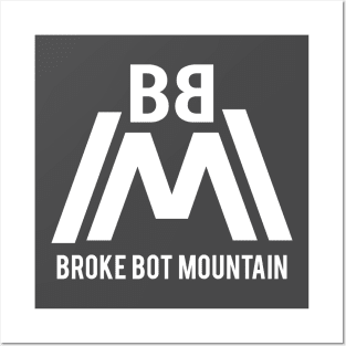 Broke Bot Mountain Posters and Art